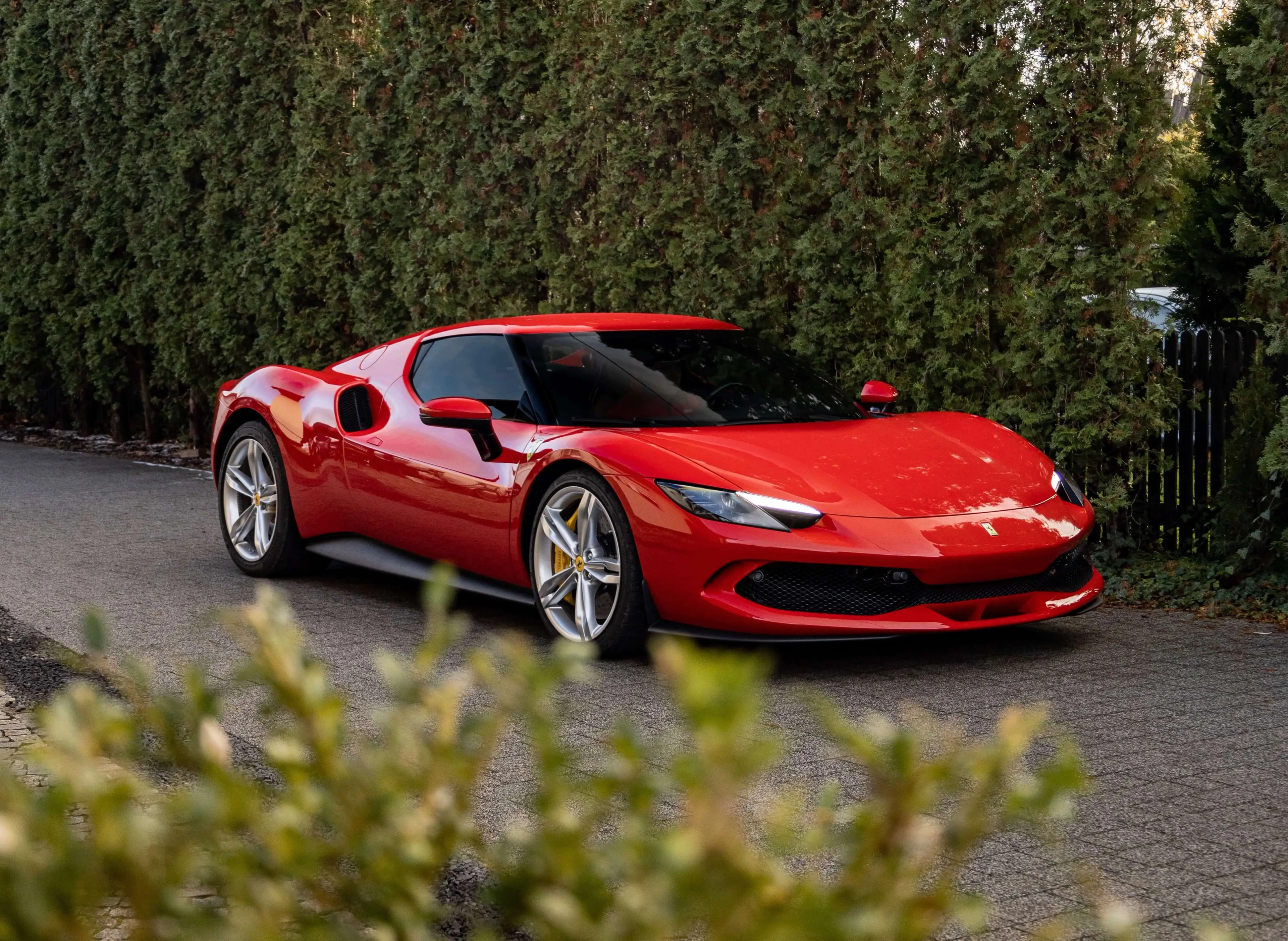 Ferrari 296 GTB zabezpieczone folią PPF